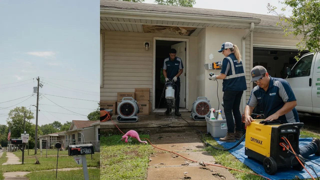 Storm Damage Water Removal in Grissom Arb, IN near me